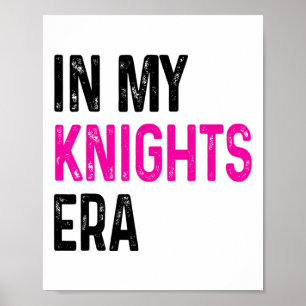 In My Knights Era Zurück zur Schulgeist-Spiel-Retr Poster