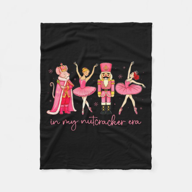 In My Nutcracker Era For Girls Women Kids Dancers  Fleecedecke (Vorderseite)