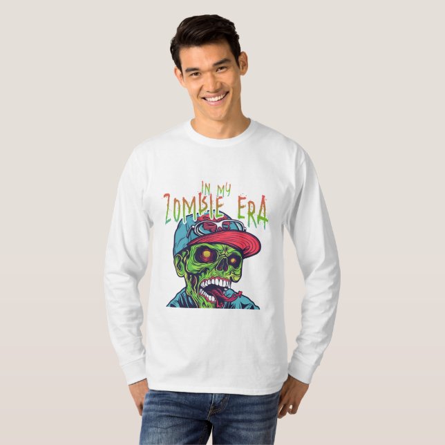 In My Zombie Era | Funny Halloween Shirt (Vorne ganz)