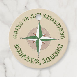 In neue Richtungen gehen Camping Compass Retiremen Geschenkanhänger