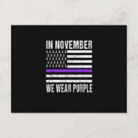 In November We Wear Purple Pancreatic Cancer Aware