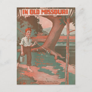 In Old Missouri Postkarte