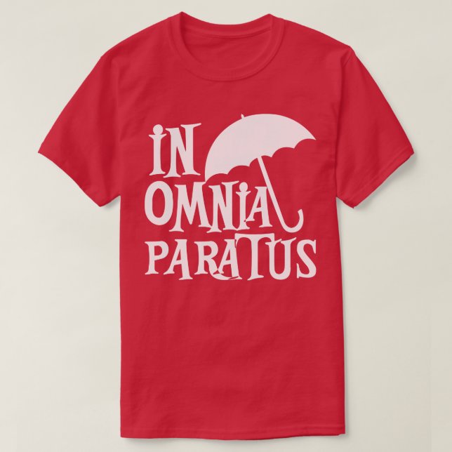 in Omnia Paratus T-Shirt (Design vorne)