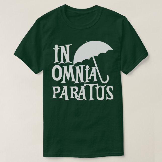 in Omnia Paratus T-Shirt (Design vorne)