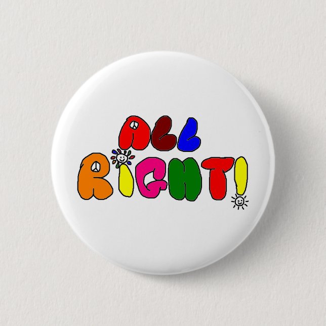 In Ordnung! Button (Vorderseite)