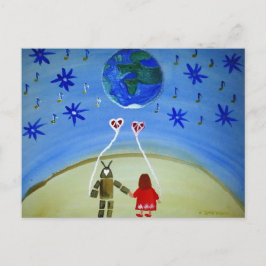 ...In Other Words...art by Jutta Gabriel... Postkarte