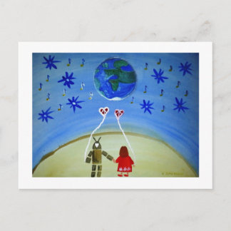 ...In Other Words...art by Jutta Gabriel... Postkarte