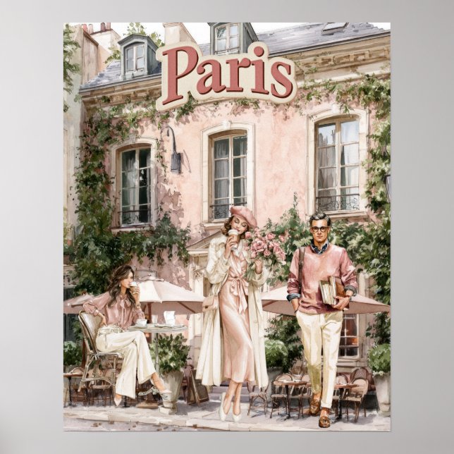 In Paris Poster (Vorne)
