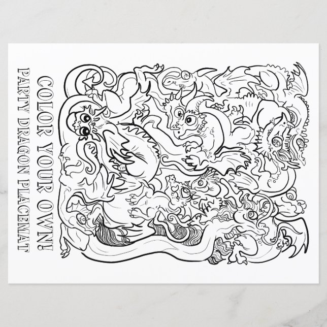 In Party-Drachen verpackt Farbe Ihre eigene Aktivi (Vorderseite)