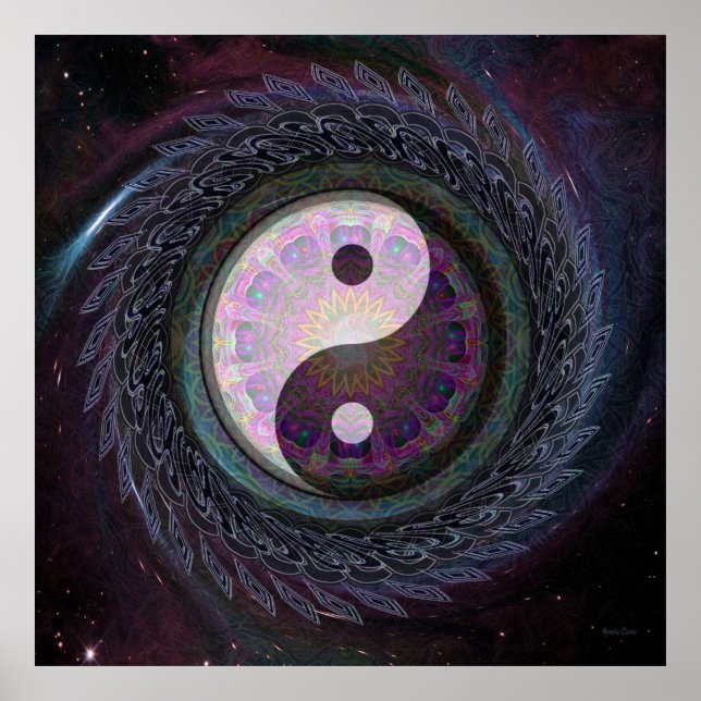 in perfekter Balance Poster (Vorne)