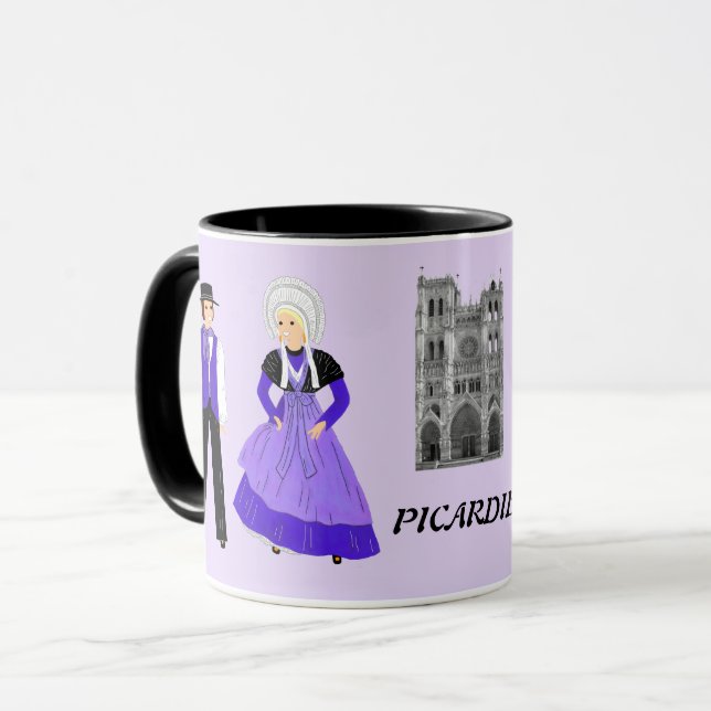 in Picardie, Frankreich Tasse (Vorderseite Links)