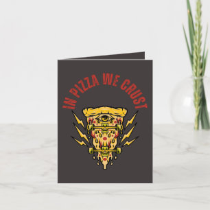 In Pizzas Crust Karte