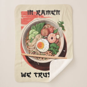 In Ramen vertrauen wir auf die gemütliche Blankett Sherpadecke