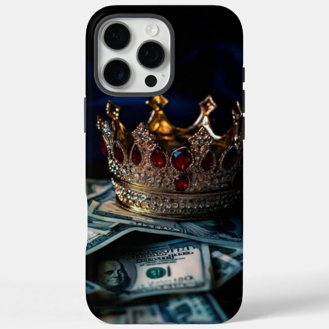 In Reichtum gekrönt Case-Mate iPhone Hülle (Rückseite)
