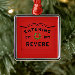 In Revere, MA Weihnachten Ornament Aus Metall