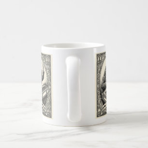 In Rock We Trust 100 Rocks Franklin Keyboarder Kaffeetasse