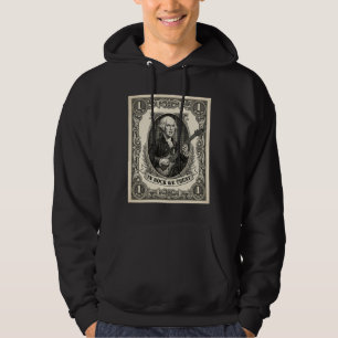 In Rock We Trust 1 Rock Washington Gitarre Vintage Hoodie