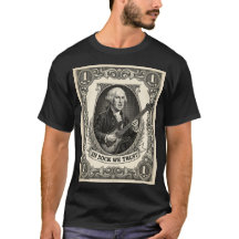 In Rock We Trust 1 Rock Washington Gitarre Vintage