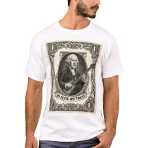 In Rock We Trust 1 Rock Washington Gitarre Vintage