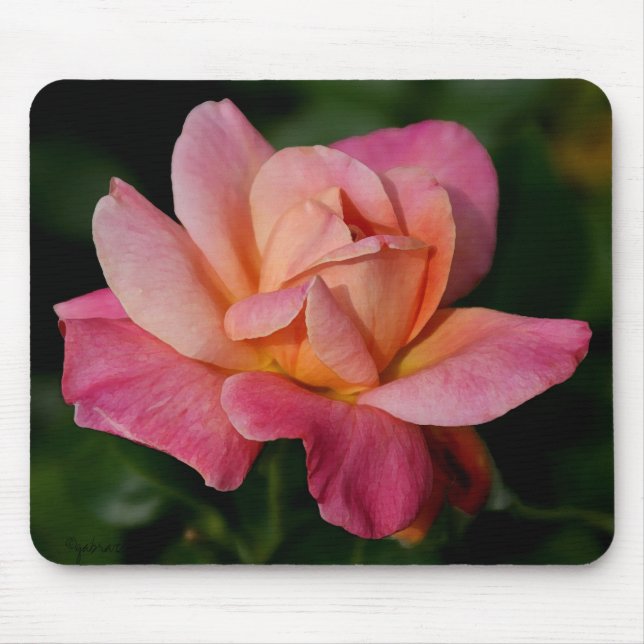 In rosa Mousepad (Vorne)