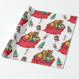 In Santa's Sack Wrapping Paper Geschenkpapier