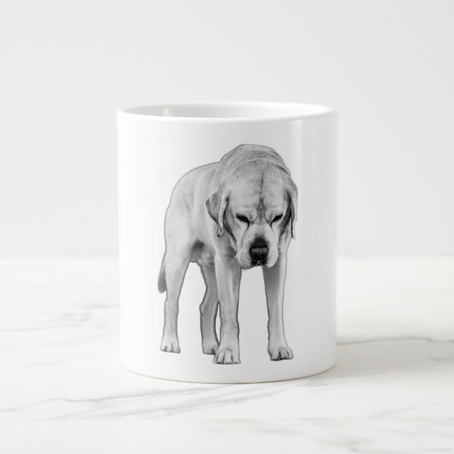 In Schatten gehorcht Jumbo-Tasse (Vorderseite)