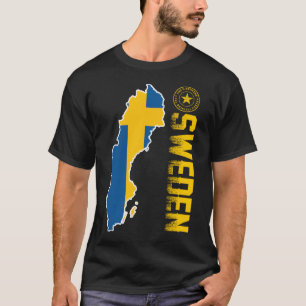in Schweden 100% Original-Teil T-Shirt
