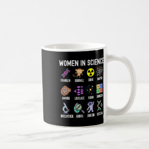 In Science - Feministische Dampfmädchen Empowermen Kaffeetasse