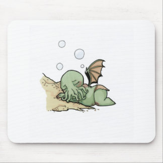 In seinem Haus bei R'lyeh wartet totes Cthulhu das Mousepad