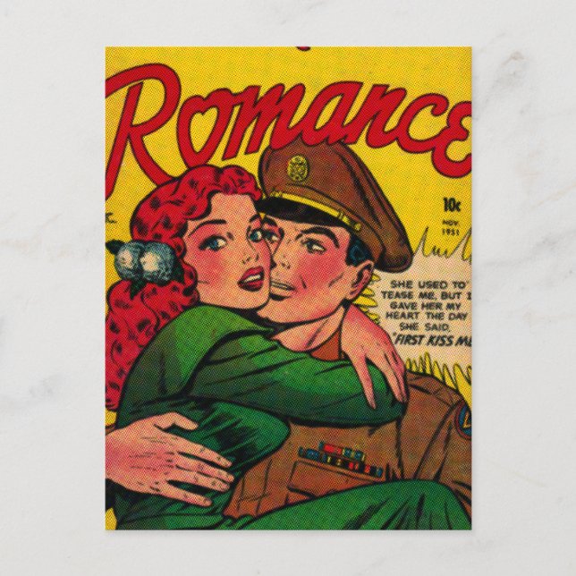 In seinen Armen Postkarte (Vorderseite)