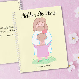 In seinen Armen Schrift personalisiert Notizbuch