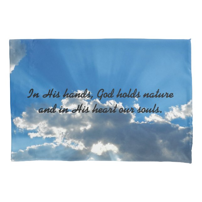 In seinen Händen Kissenbezug (Vorderseite)