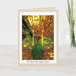 "In seiner Heiligen Gegenwart" 12x18 mit Umschlag Feiertagskarte