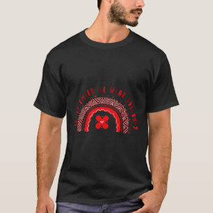 In September We Wear Burgundy Sickle Cell Awarenes T-Shirt