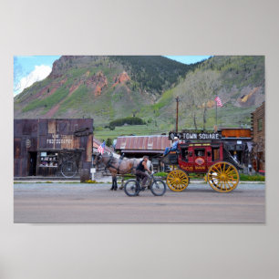 In Silverton, Colorado Poster