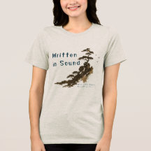 In Sound geschriebenes Damen-T-Shirt