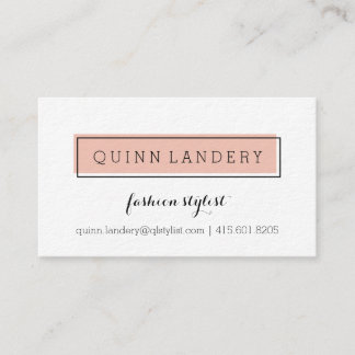 In Style Business Cards Visitenkarte