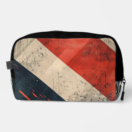 "In Style" - Zweiseitig gedrucktes Dopp-Kit für Mä Waschbeutel