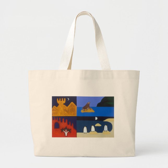 In Südafrika 2006 Jumbo Stoffbeutel (Vorne)