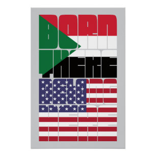 In Sudan geboren, Amerikaner sein Poster