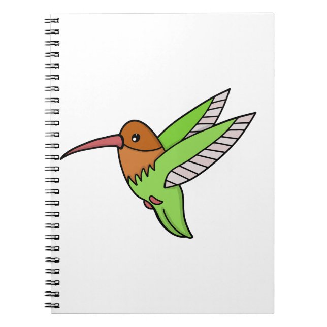 In Sweet Hummingbird Notizblock (Vorderseite)