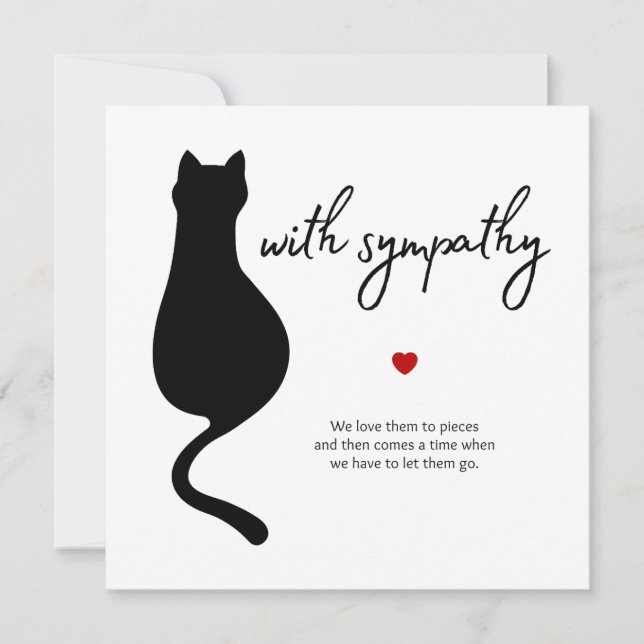 In Sympathy for Cat Karte (Vorderseite)