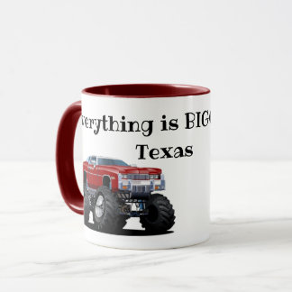 "In Texas ist alles größer. Tasse