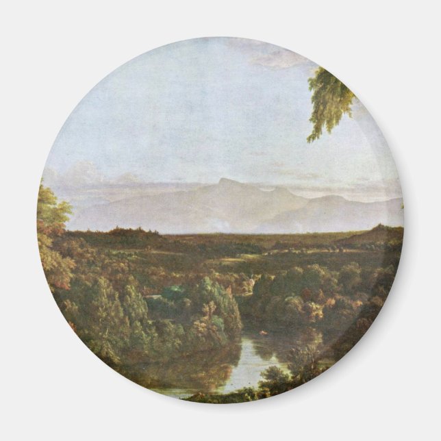 In the Catskills by Cole Thomas (Beste Qualität) Magnet (Vorne)