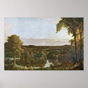 In the Catskills by Cole Thomas (Beste Qualität) Poster