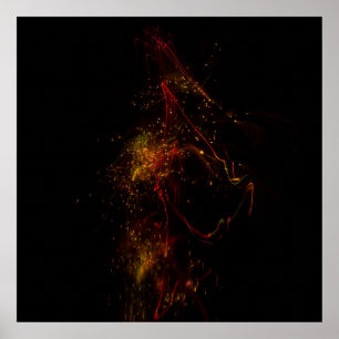 In The Dark 24" x 24", Value Poster Papier (Matt)