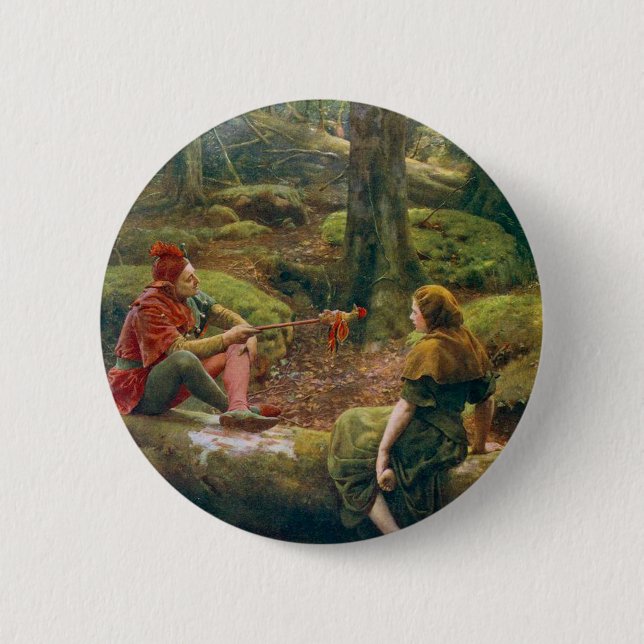 In The Forest Of Arden, c. 1892 von John Collier Button (Vorderseite)