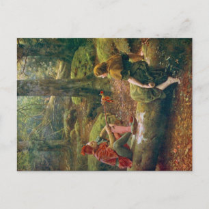 In The Forest Of Arden, c. 1892 von John Collier Postkarte