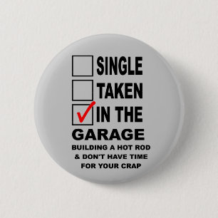 IN THE GARAGE BUILDING A HOT ROD BUTTON