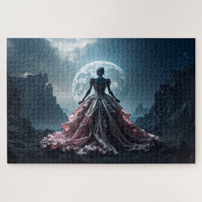 In the glow of the moon puzzle (Horizontal)
